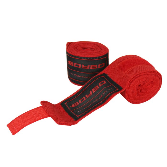 Бинты BoyBo хлопок-эластан, Красный 3b9c5f42-1246-11ec-0a80-02100011c7e4 - фото 1038