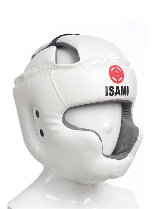 Шлем для Карате Isa белый 41c20d2d-b4ae-11f0-0a80-0c160020d00b - фото 1154