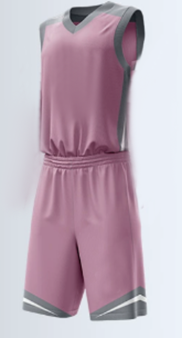Баскетбольная форма розовая с серыми 132 48912ab7-2023-11f0-0a80-19c70009a7d6 - фото 1260