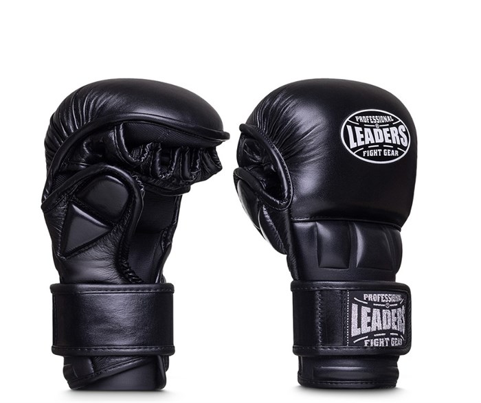Перчатки MMA LEADERS SPARRING BK 4c96e79c-78da-11f0-0a80-0b1d00045edc - фото 1352