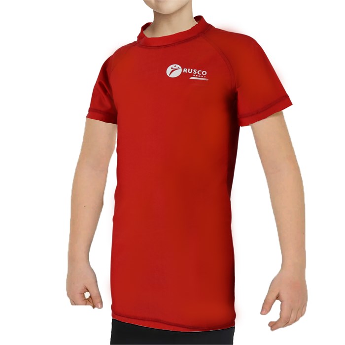Рашгард Rusco Sport RED Короткий рукав, детский 4ff79da9-12d8-11ec-0a80-084600177549 - фото 1398