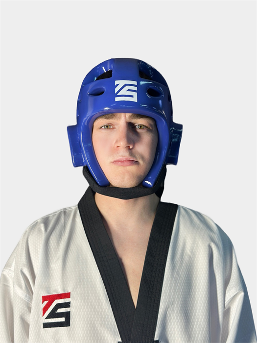 Шлем для тхэквондо синий Tomorrow Star 57ffb249-12eb-11ec-0a80-05dc00185f7d - фото 1525