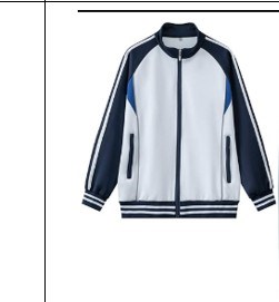 Олимпийка Tigershop  white with blue 5b162e75-15fb-11f0-0a80-07fc001fdd43 - фото 1542