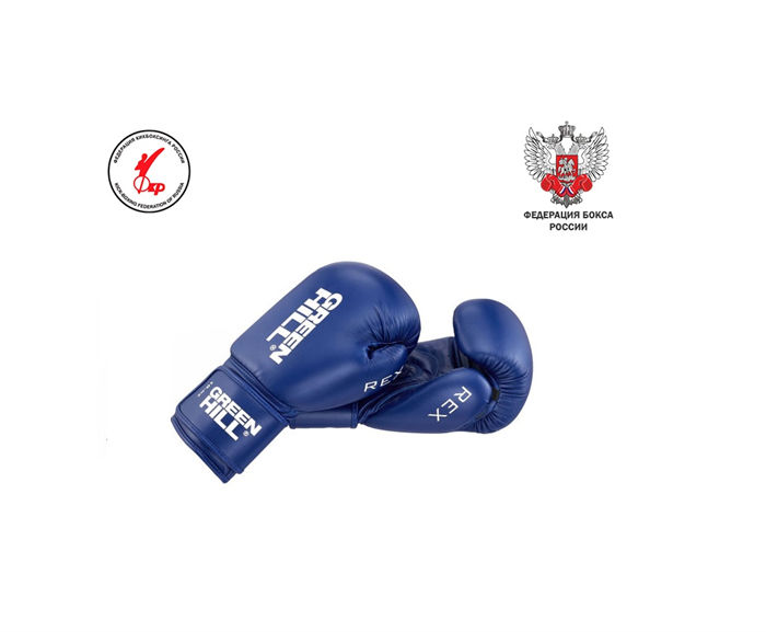 BGR-2272 Боксерские перчатки Green Hill REX синие 5bfd1f24-bbab-11f0-0a80-0bb50005d6c0 - фото 1562