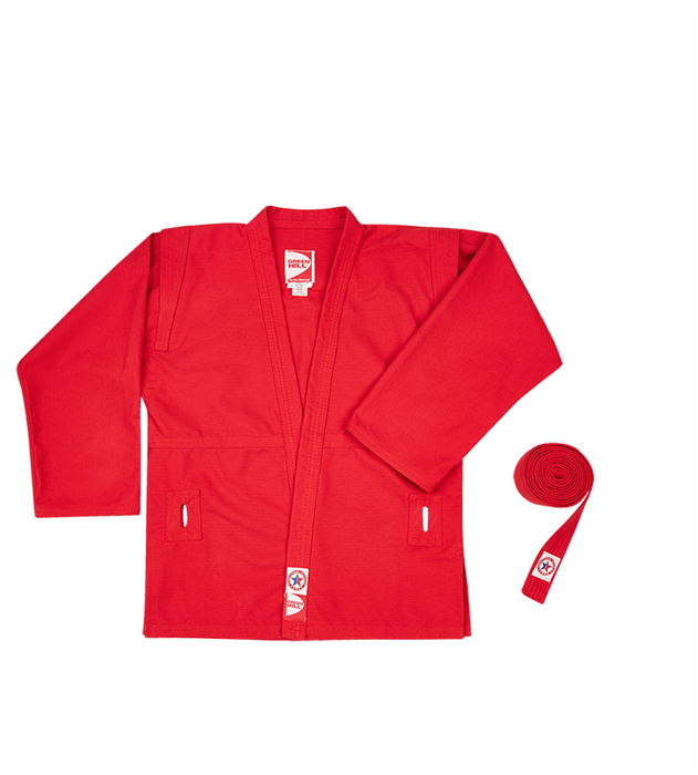 SSJ-10369 Куртка САМБО JUNIOR красная 65275d02-bbb1-11f0-0a80-09780006ba92 - фото 1670