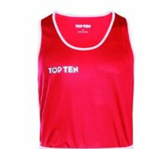 Майка Top Ten красная 09920a8d-d9b8-11eb-0a80-02ec001231e5 - фото 178
