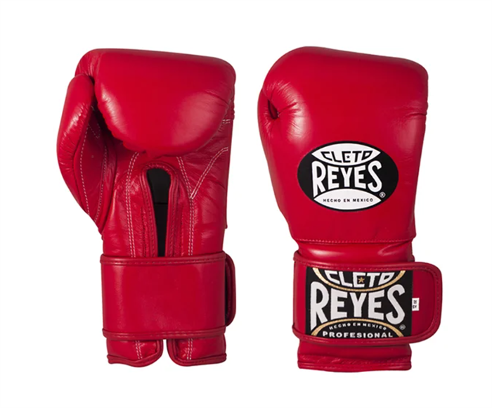 Тренировочные боксерские перчатки от Cleto Reyes на липучке CЕ6 (красные) 6d79d9f7-57ec-11f0-0a80-0dc0000876ac - фото 1830