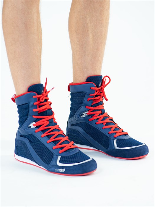 C415 Боксерки Clinch Olimp сине-красные 705880c2-794a-11ec-0a80-0bed000049a4 - фото 1883