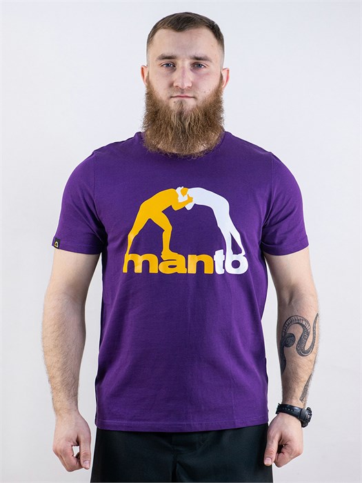 Футболка Manto Logo Purple 734dca76-b9c6-11ed-0a80-10d0001094e8 - фото 1960