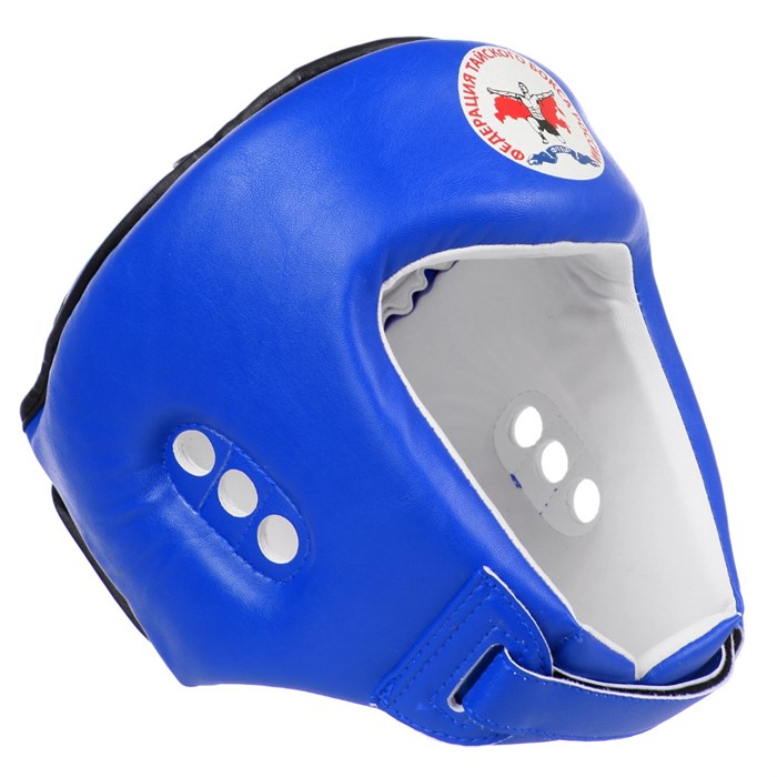 Шлем боксерский СФТБМР синий 77f22dc2-9e9e-11f0-0a80-0f600008346f - фото 2033
