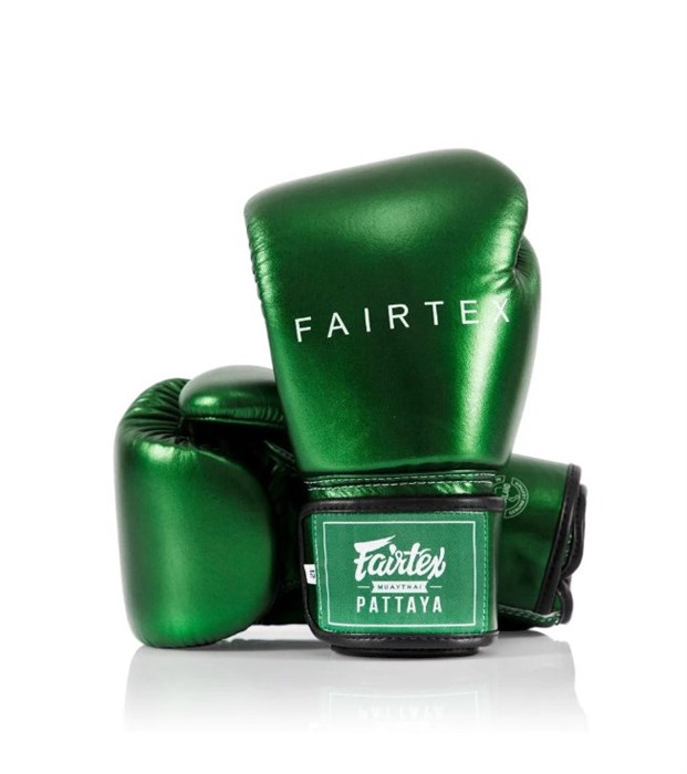 Боксерские перчатки Fairtex BGV22 Metallic Green 7d1ba65c-4c2d-11f0-0a80-1a02000b4528 - фото 2130