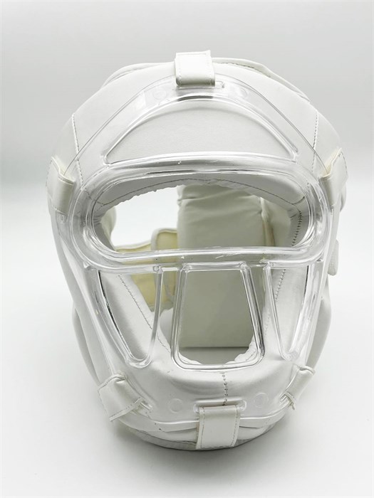 Шлем Tigershop белый с пластиковым забралом Combat Shield 7e48b6bf-4507-11f0-0a80-10740027da4e - фото 2150