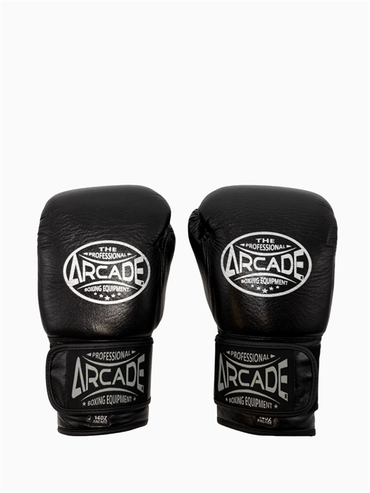 Перчатки боксерские Arcade черные 807bb881-d416-11f0-0a80-05920031c343 - фото 2164
