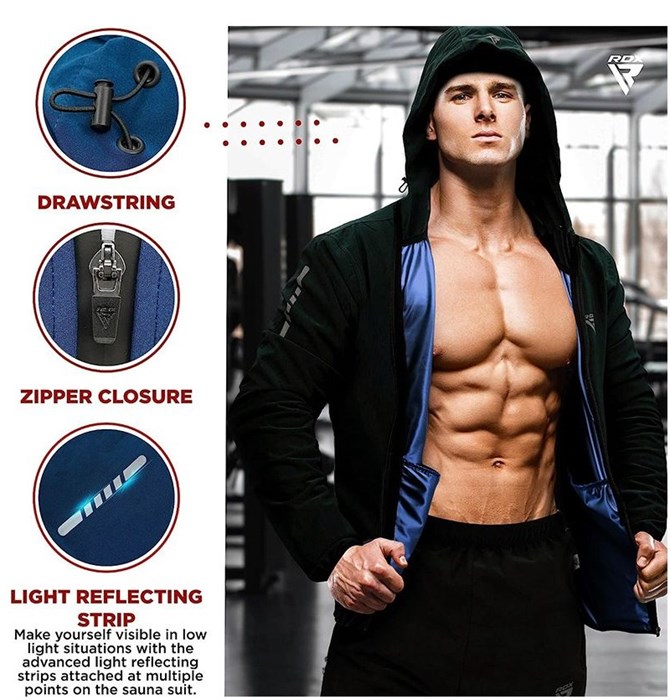 RDX H2 Weight Loss Sauna Suit костюм 83aa6dab-9765-11ef-0a80-014a00098ea4 - фото 2241