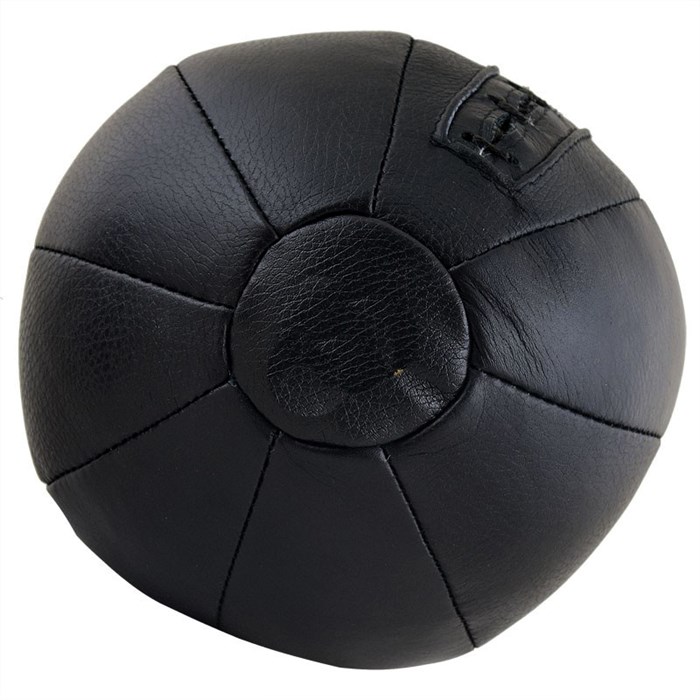 Медицинбол 3 кг Black ERT, d 20 см (винилискожа) EMD3 - фото 2252