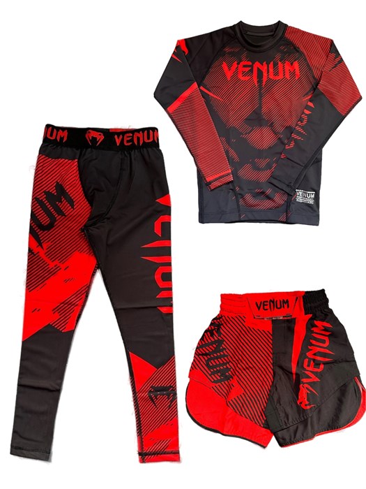 Комплект компрессионной одежды, красный, VENUM 84e6e6b4-8e49-11f0-0a80-164a0025dd1a - фото 2273