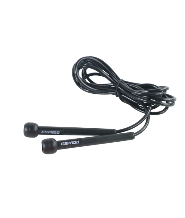 Скакалка Espado ES2131A, Черный 87657150-6f24-11ed-0a80-01f5002d7df2 - фото 2298
