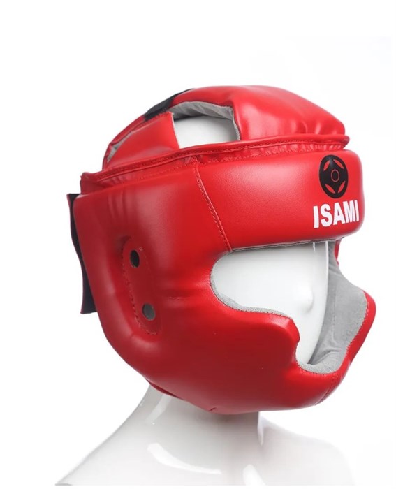 Шлем для Карате Isa красный 8a3ad650-b4ae-11f0-0a80-114a001f2281 - фото 2363