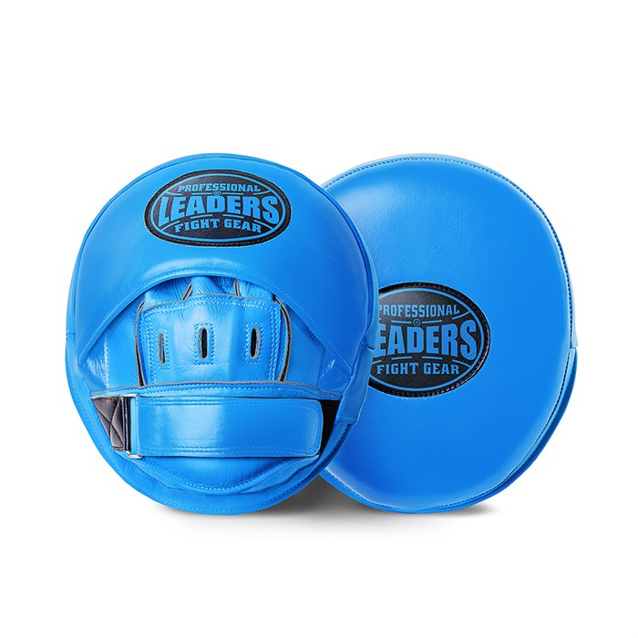 Лапы тренерские LEADERS MID-AIR LIGHT BLUE голубой ONE 8b3a2ee4-9ffd-11ee-0a80-08ae00103189 - фото 2385