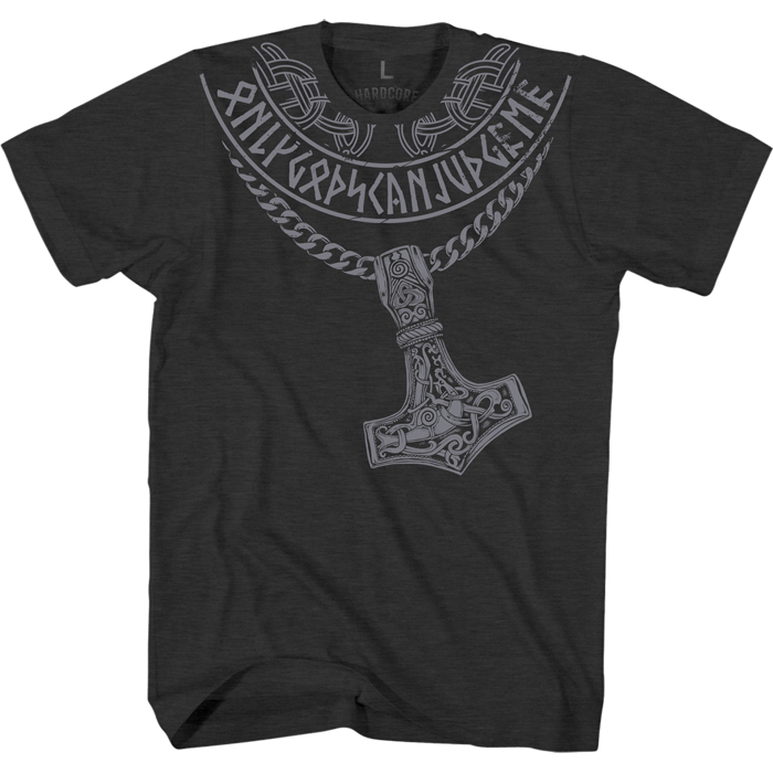 Футболка Hardcore Training Hammer Of Gods Black Melange 9221abb7-1245-11ec-0a80-00d3001184f0 - фото 2509