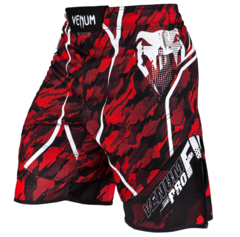 Шорты Venum Tecmo  Red/White T00759 - фото 2606