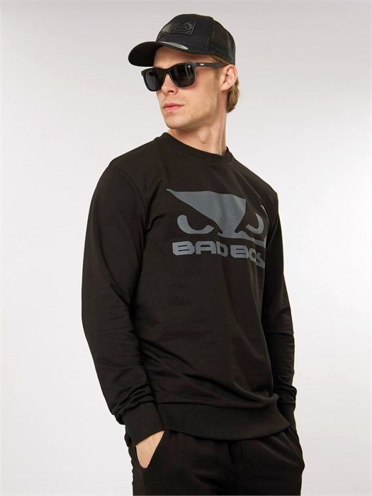 Свитшот мужской Bad Boy Energy черный/серый 1099302c-6e7b-11ee-0a80-0e4d00113869 - фото 266