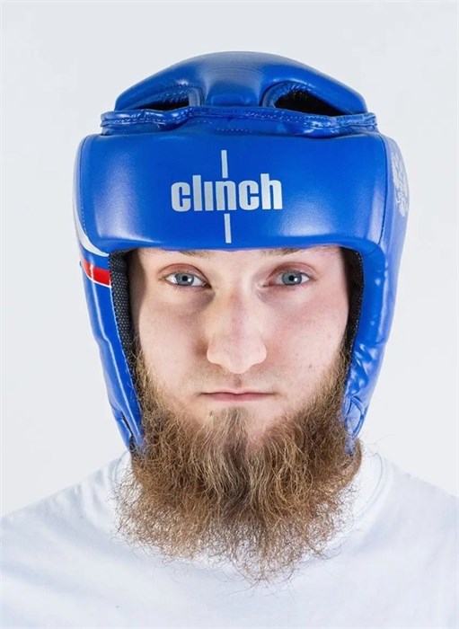 C142 Шлем для единоборств Clinch Helmet Kick синий 9b1388bc-7afb-11ee-0a80-1322001b91d3 - фото 2722