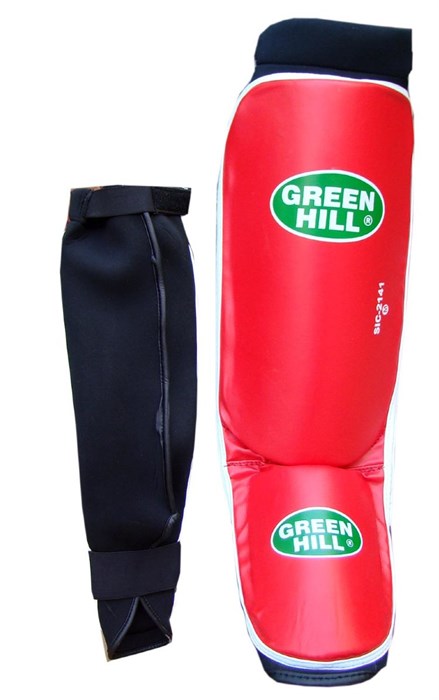 Защита голени и стопы Green Hill COVER (красный) T01254 - фото 2806