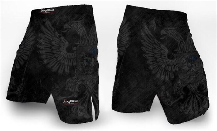Шорты JagGed Russian Eagle взрослые (черный) T01349 - фото 2893