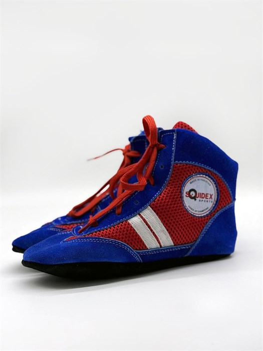 Самбовки сине-красные Squidex Sports 9fc03aeb-08ab-11f0-0a80-1737001fc8d9 - фото 2980