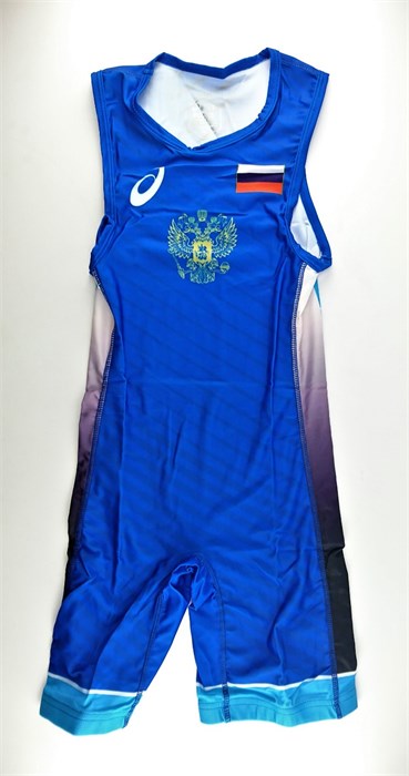 Трико борцовское ASICS ALROSA (ARMS) T01573 - фото 2995