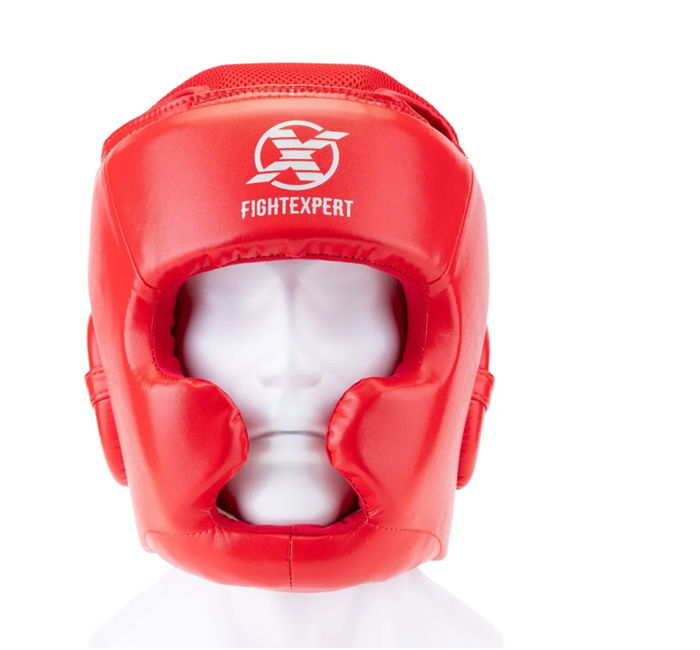 Шлем тренировочный FIGHTEXPERT “Full Power”  красный a1242da9-c462-11f0-0a80-1196000aa2cf - фото 3069
