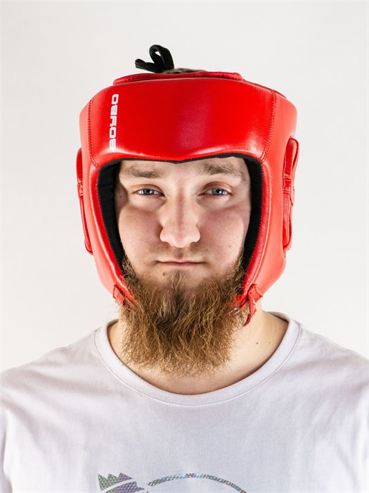 Шлем BoyBo TITAN, IB-24 (одобрены ФБР) красный T01696 - фото 3084