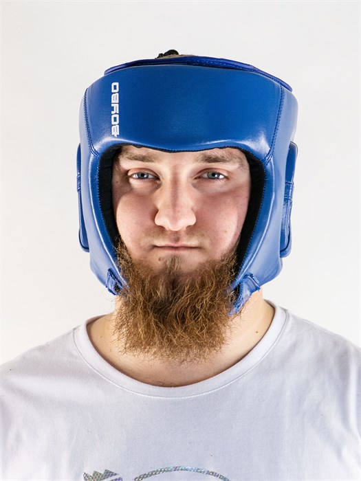 Шлем BoyBo TITAN, IB-24 (одобрены ФБР) синий T01697 - фото 3089