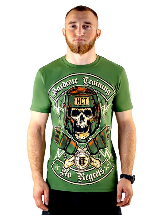 Футболка Hardcore Training No Regrets Olive 01825857-1e31-11ed-0a80-08ca000b762b - фото 30