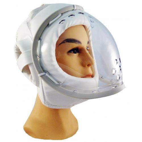 Шлем с маской на шнуровке WACOKU для кудо, контактных единоборств T01729 - фото 3137