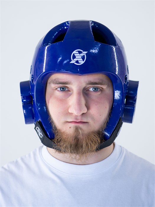 ШЛЕМ ТХЭКВОНДО FIGHT EXPERT (синий) T01731 - фото 3142