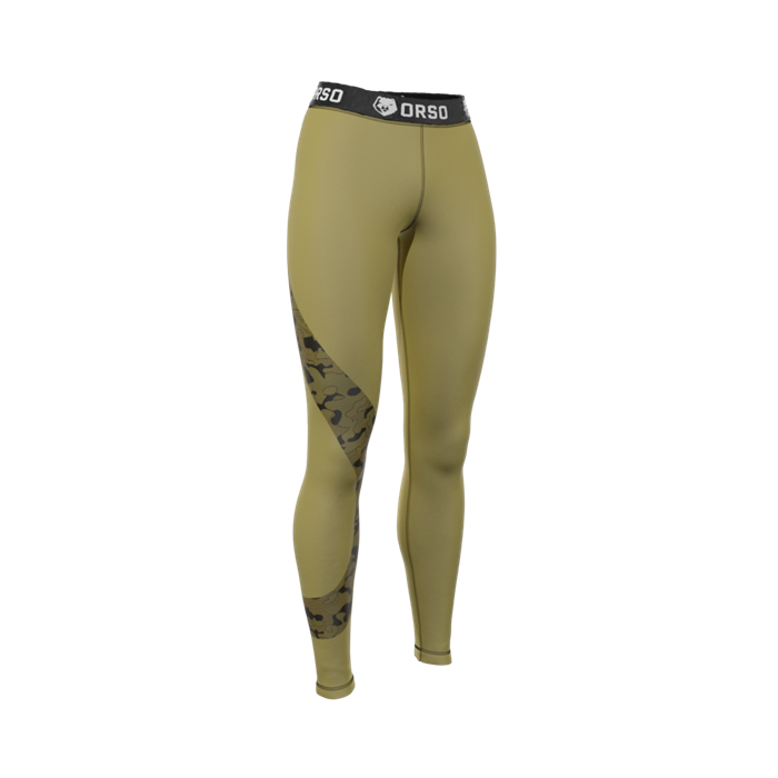 Компрессионные штаны ORSO Champion Rage (зеленые) T01894 - фото 3251