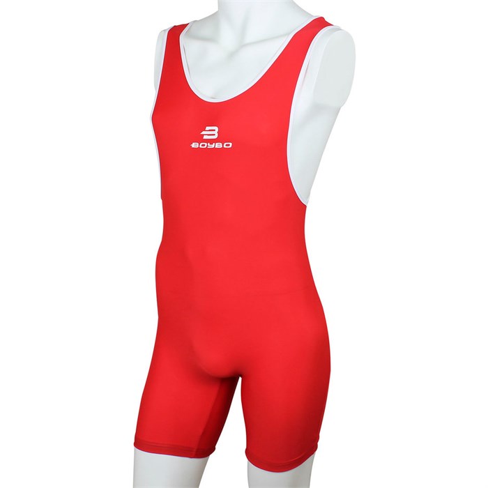 Трико Борцовское  одностороннее BOYBO (красный) T01920 - фото 3275