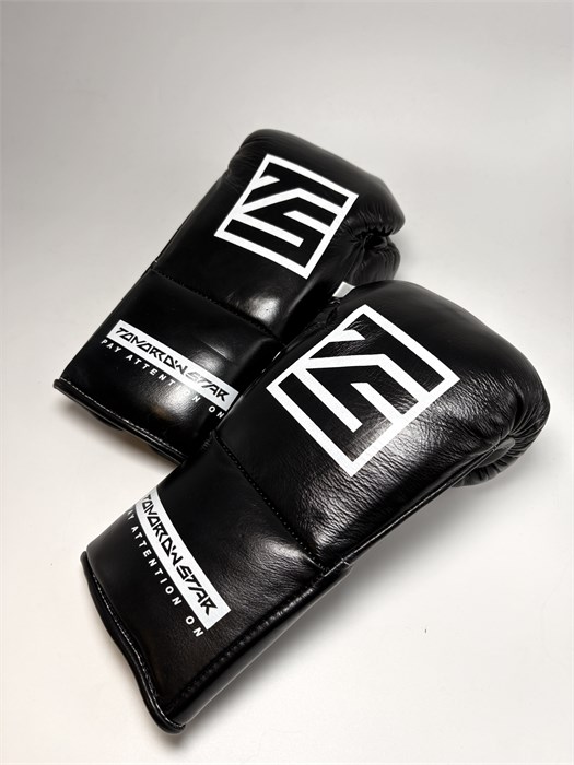 Перчатки для бокса Tomorrow Star Killer черные на шнуровке 15f3c0f6-e318-11f0-0a80-1c2f001a8a0d - фото 330