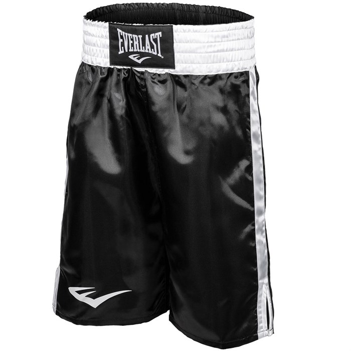 Шорты для бокса Everlast (черные) T02091 - фото 3359
