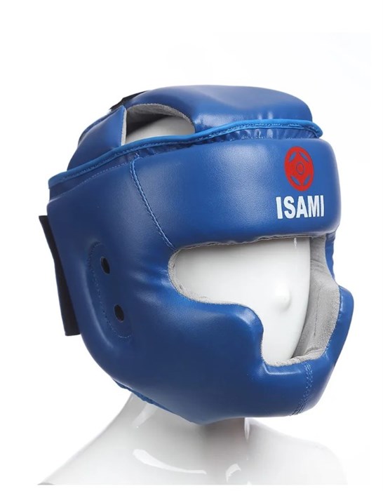 Шлем для Карате Isa синий a8f9590f-b4ae-11f0-0a80-196800202403 - фото 3440