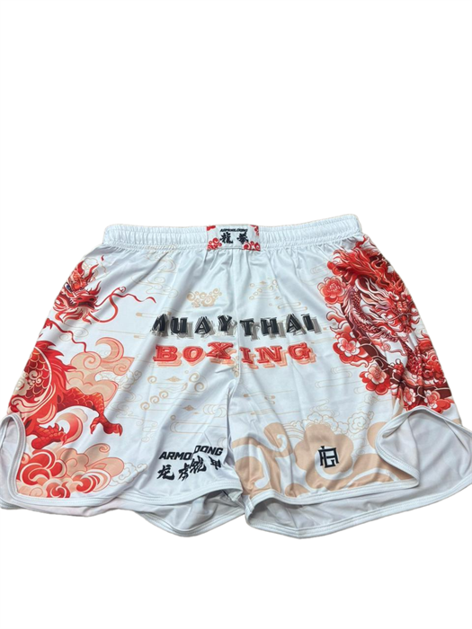 Шорты TS SPORT белые Muay Thai 000010 aa24f52d-c137-11f0-0a80-14b300089130 - фото 3497
