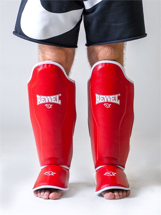 Защита голени и стопы  Reyvel МТ красная T02395 - фото 3538
