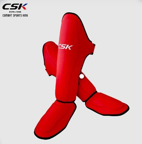 Защита голени красная CSK ab3ab23f-d7f7-11ef-0a80-10ba00462b82 - фото 3549