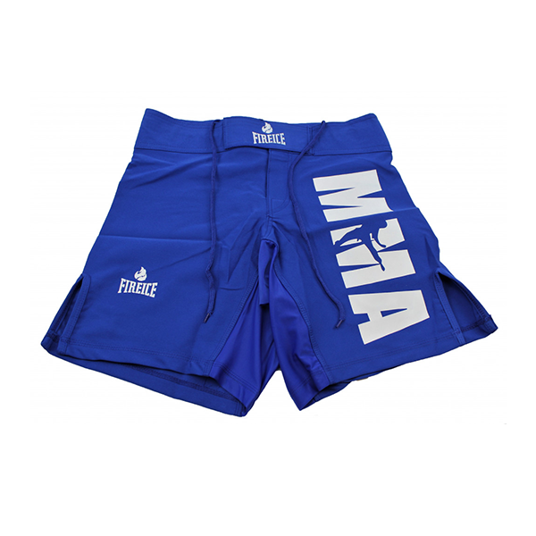 Шорты для ММА детские FIRE ICE, синие T02430 - фото 3585