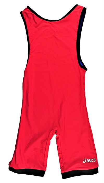 Трико борцовское ASICS NEW, двухстороннее (красный-синий) T02447 - фото 3593