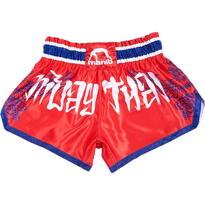 Тайские шорты Manto Garuda (красные) T02511 - фото 3625