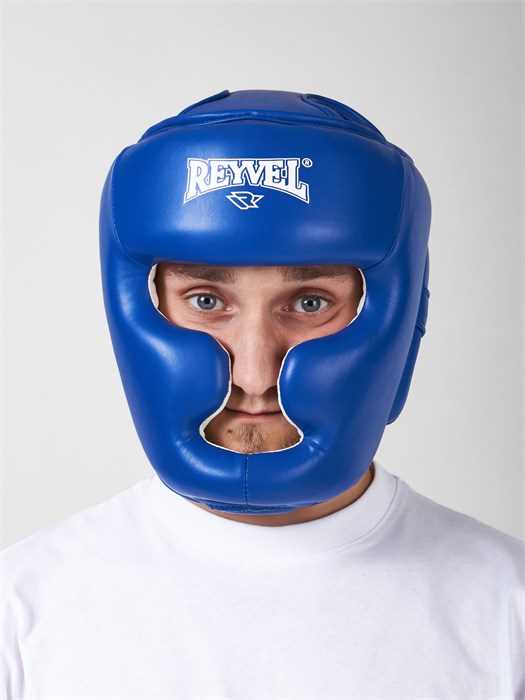 Шлем тренировочный Reyvel синий T02730 - фото 3789