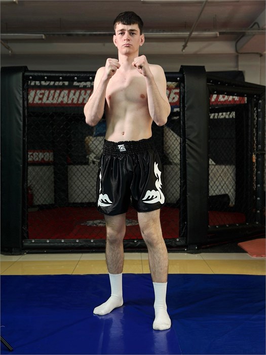 Шорты для тайского бокса черные Tomorrow Star T02840 - фото 3915